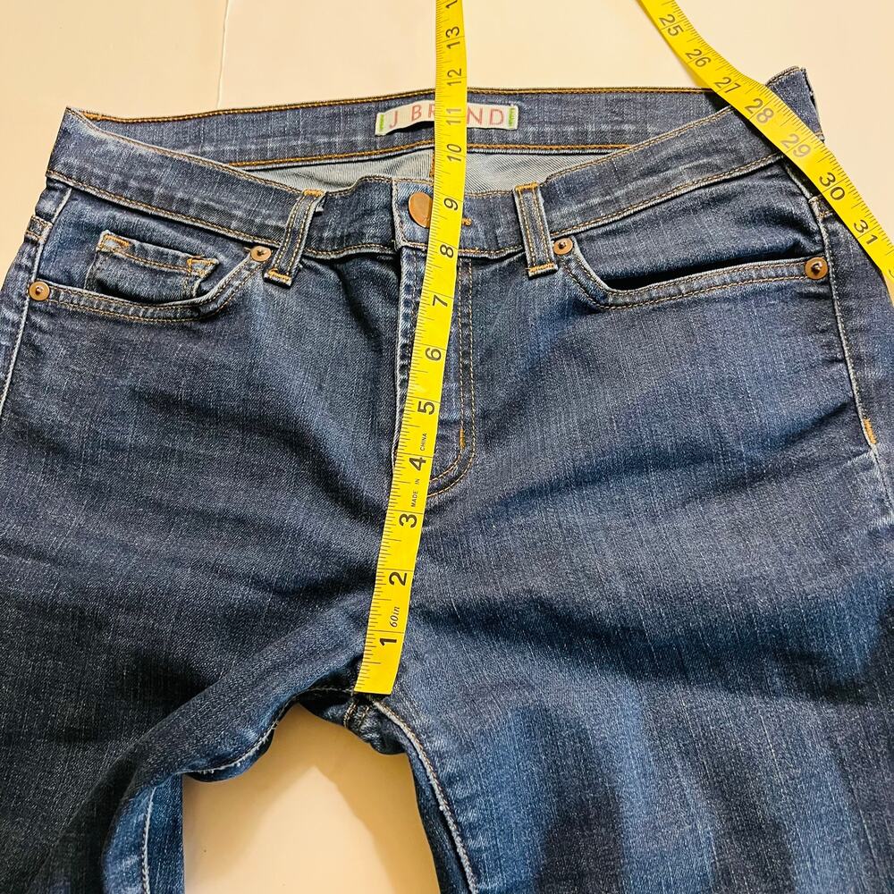 J Brand Skinny Raw Step Hem Mid Rise Ankle Jeans Size 29 - Picture 9 of 11